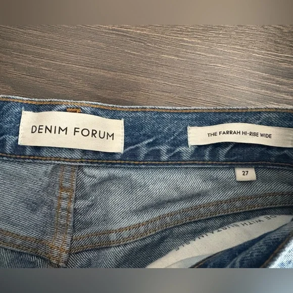 Denim Forum High Rise Farrah Jean - Picture 3 of 3